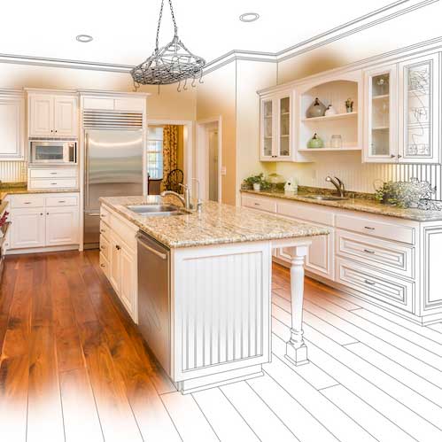 Design Sketch of Kitchen