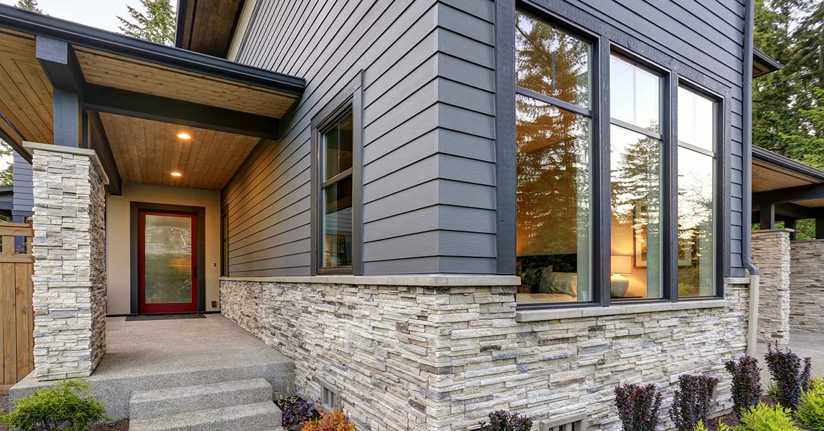 new siding on Willamette Valley home